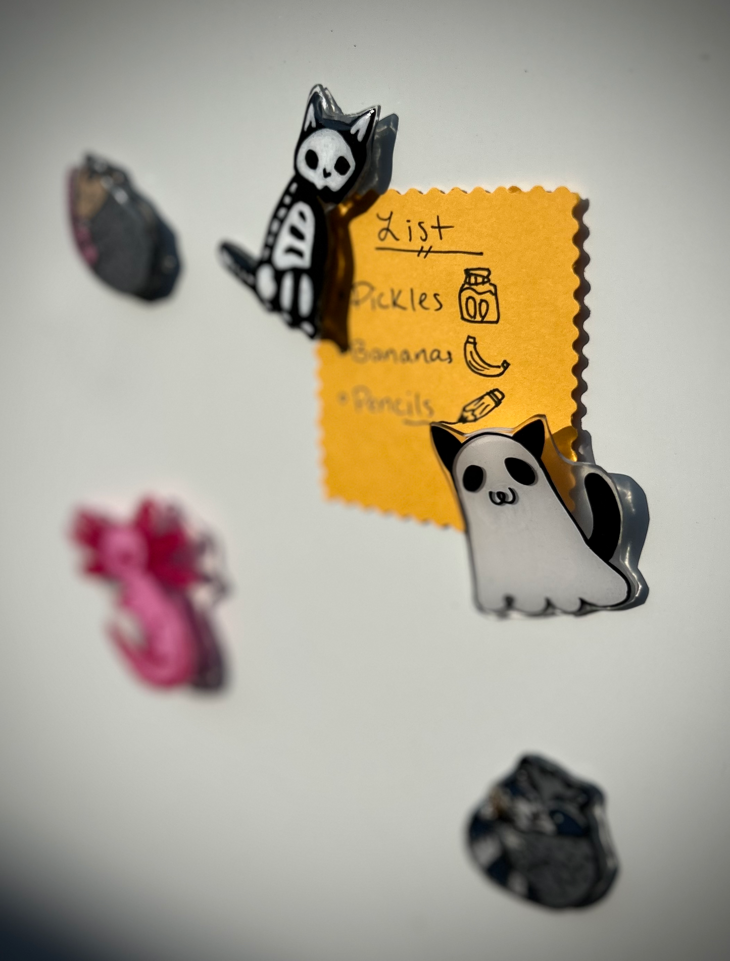 Ghost Cat Magnet