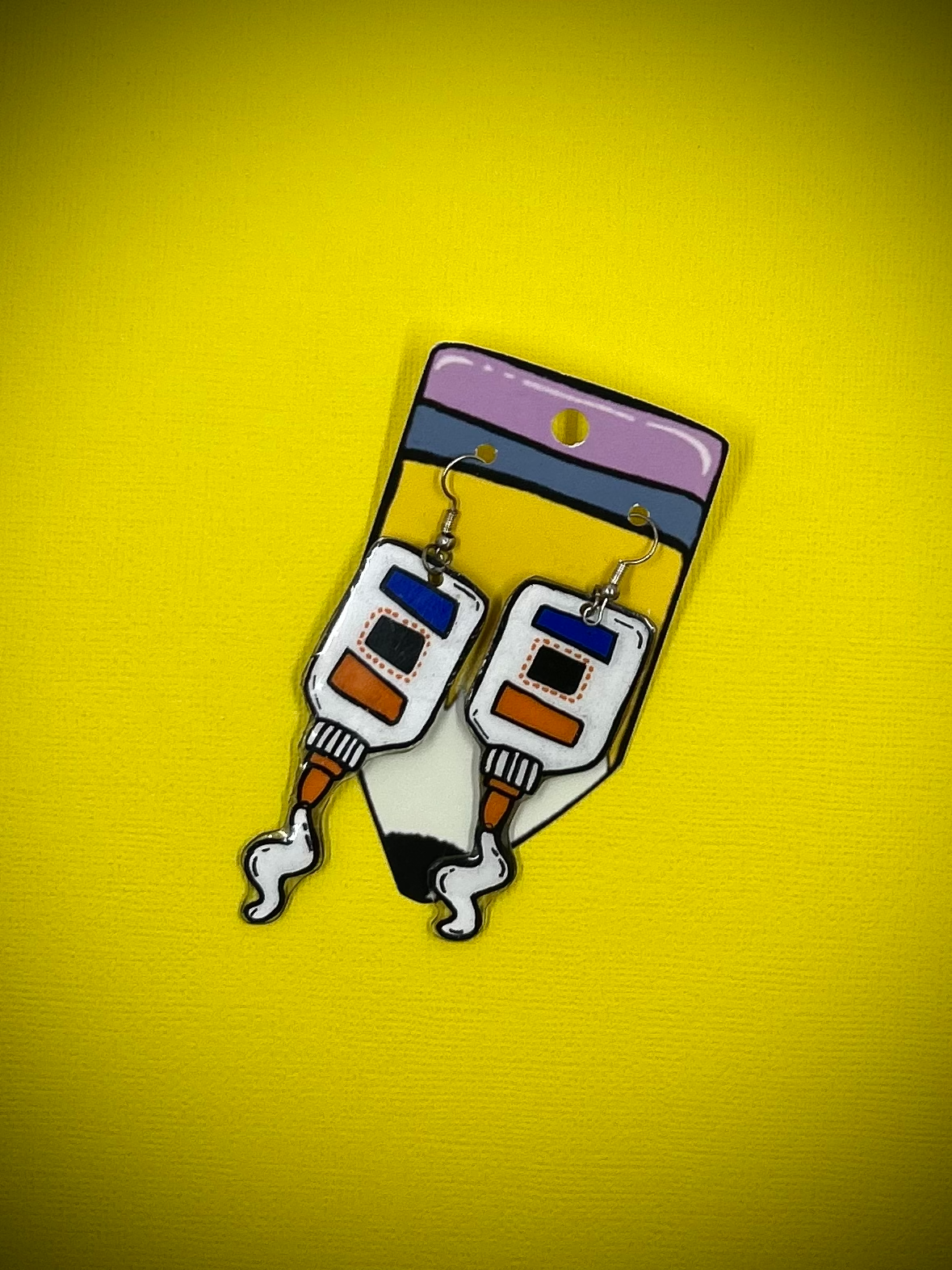 Glue Bottle Earrings