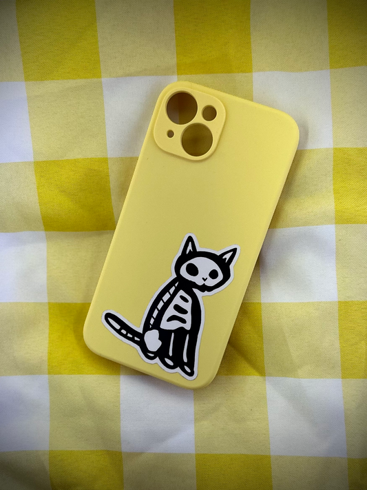 Skelly Cat Sticker