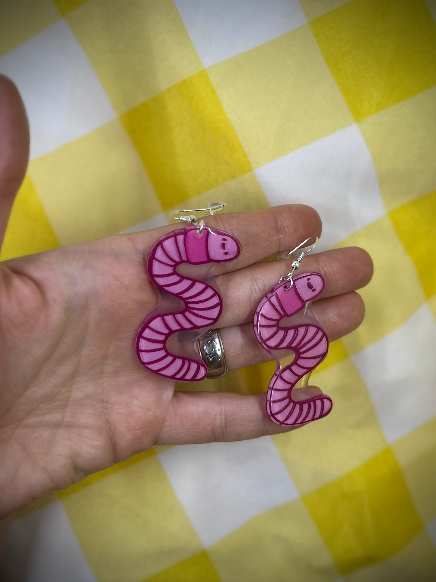 Worm Earrings
