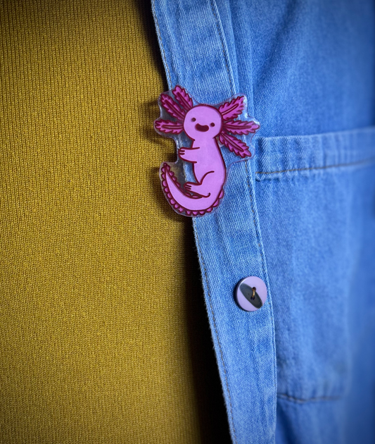 Axolotl Pin