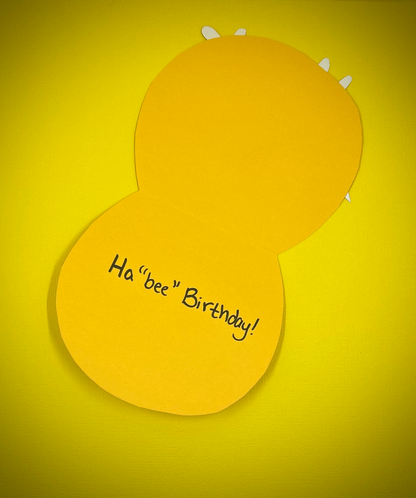 Bee Birthday Card