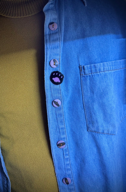 Cat Paw Pins