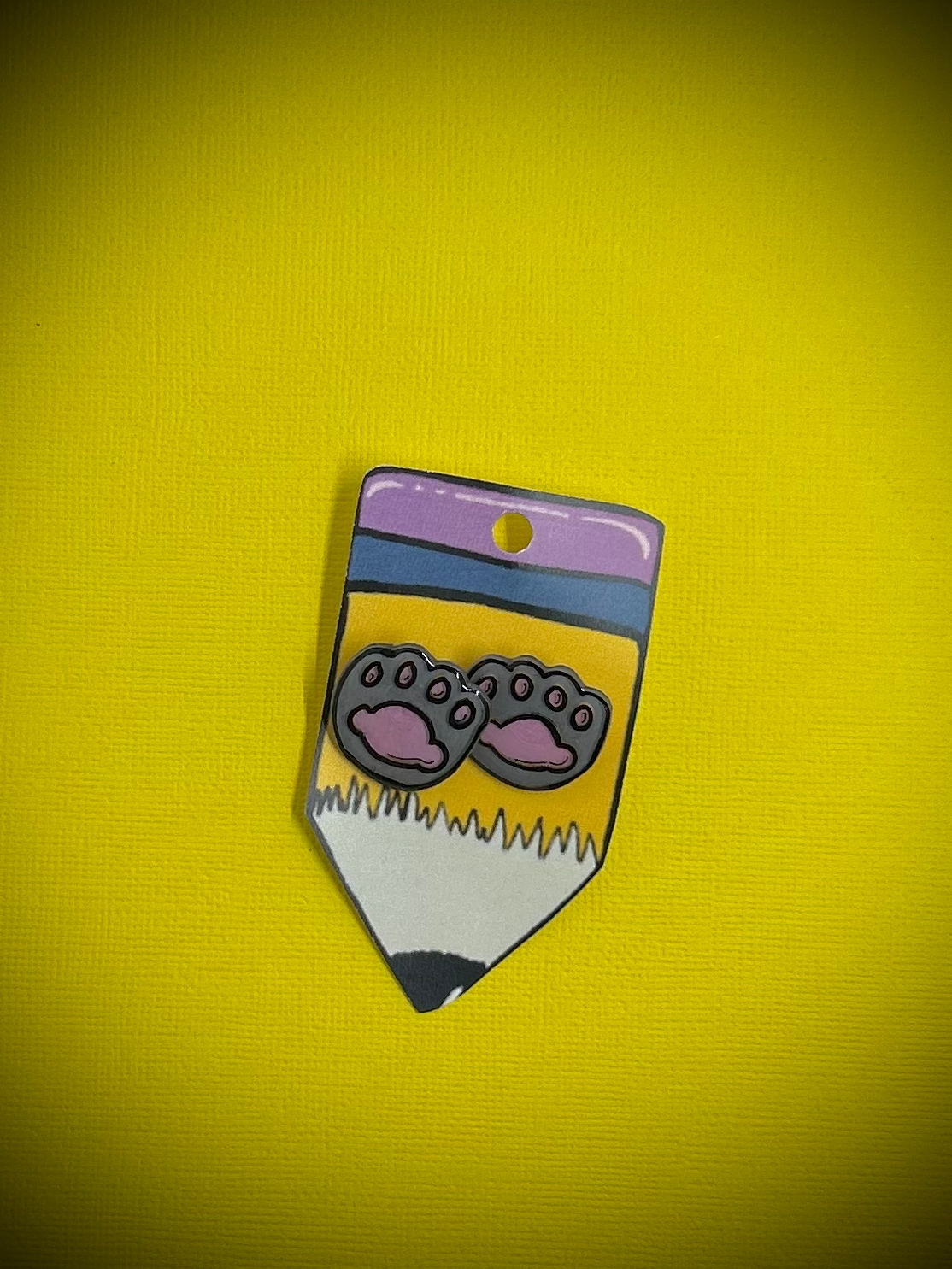 Cat Paw Stud Earrings