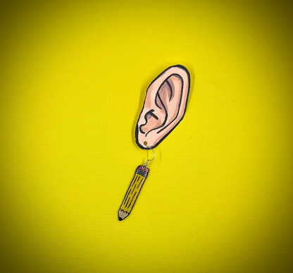 Pencil Earrings