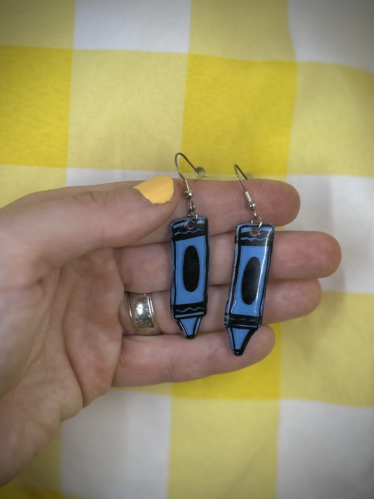Crayon Earrings