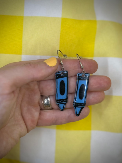 Crayon Earrings