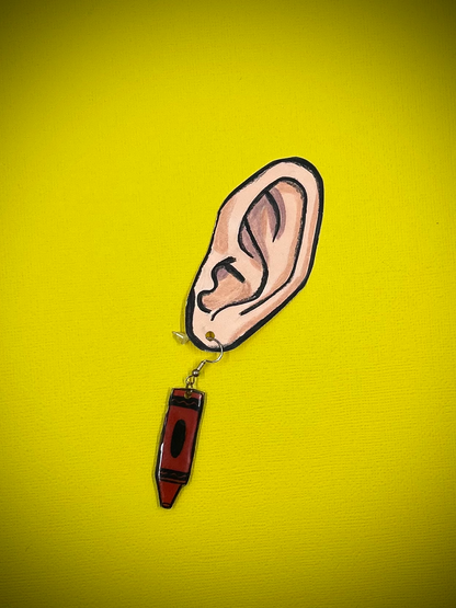 Crayon Earrings