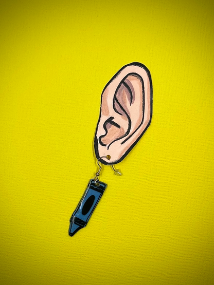 Crayon Earrings