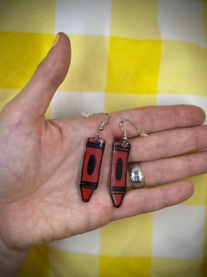 Crayon Earrings