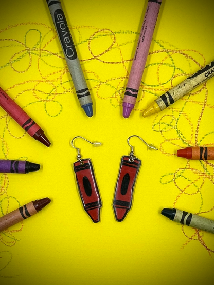 Crayon Earrings