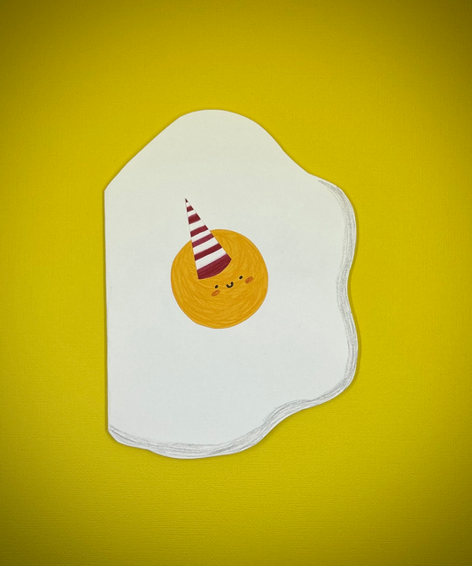 Egg Birthday Card