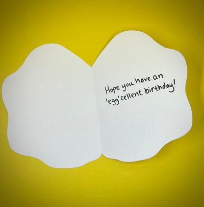 Egg Birthday Card