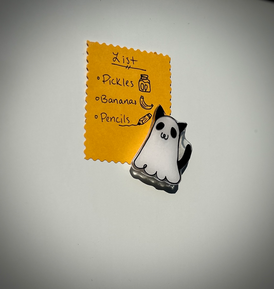 Ghost Cat Magnet