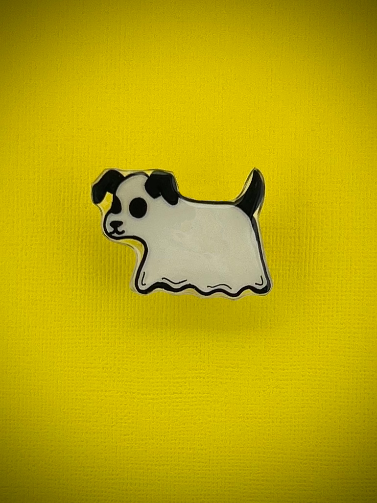 Ghost Dog Pin