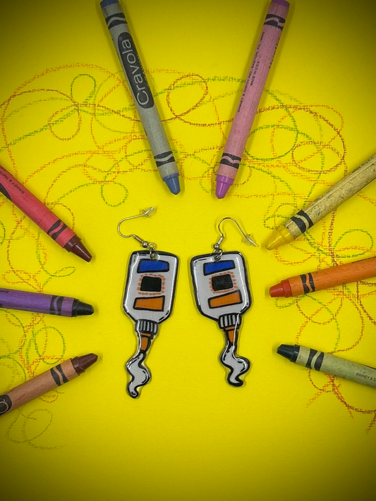 Glue Bottle Earrings