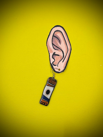 Glue Stick Earrings