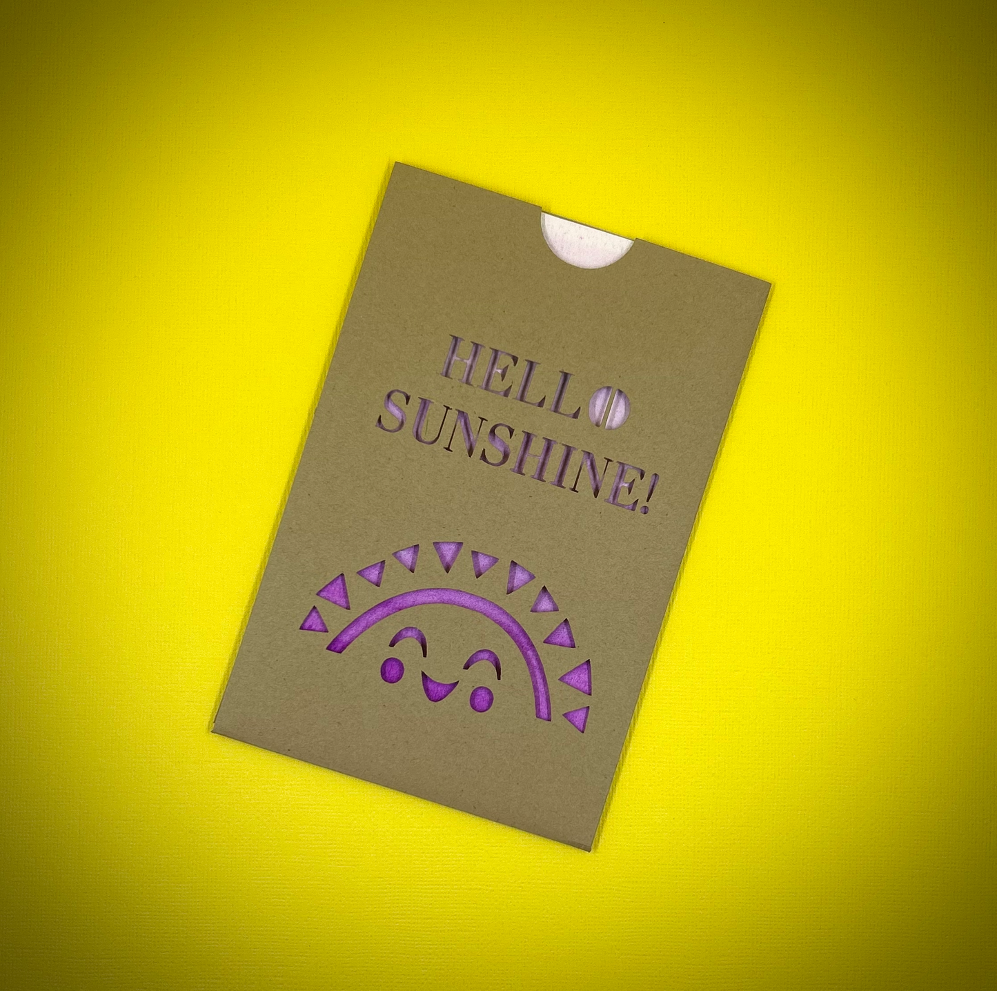 Hello Sunshine! Pull Card