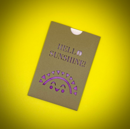 Hello Sunshine! Pull Card