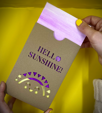 Hello Sunshine! Pull Card