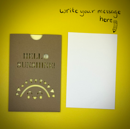 Hello Sunshine! Pull Card