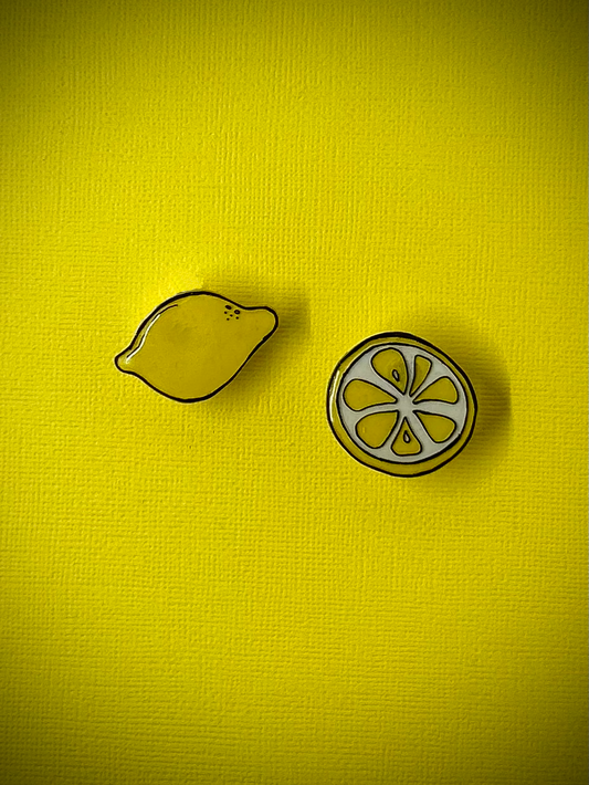 Lemon Stud Earrings
