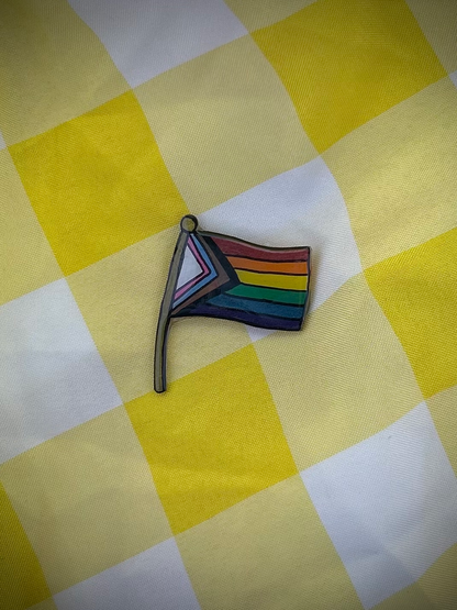 Progress Pride Flag Pin