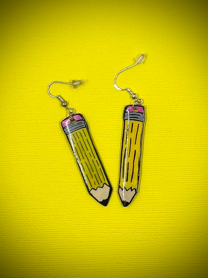 Pencil Earrings