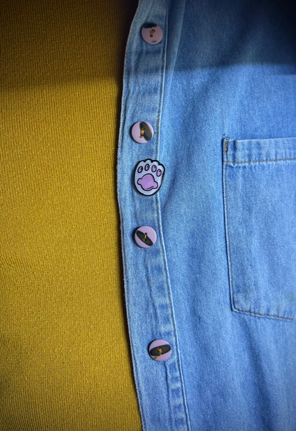 Cat Paw Pins