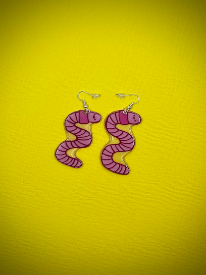 Worm Earrings