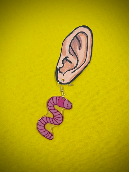 Worm Earrings