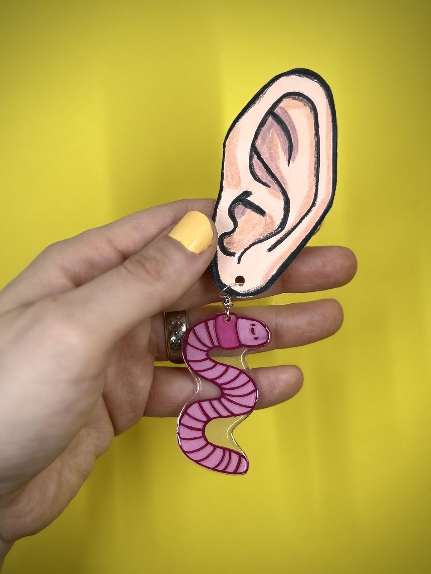 Worm Earrings